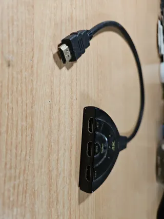 Conmutador HDMI 4K 3 Entradas 1 Salida