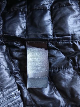 the north face jacket woman size XL black