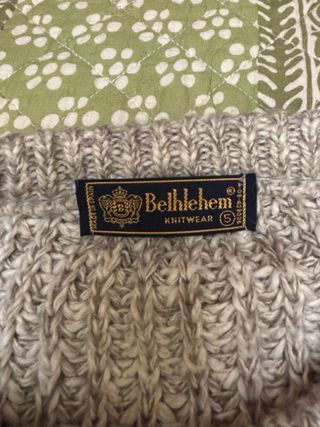 Jersey lana 100% Belhlehem escocés