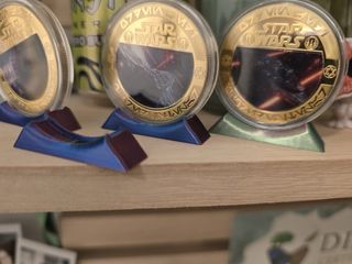 Supporto espositore monete 3D