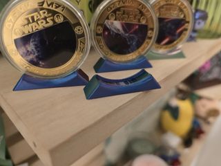 Supporto espositore monete 3D