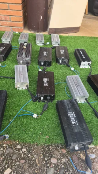 Reflectores y transformadores para cultivo