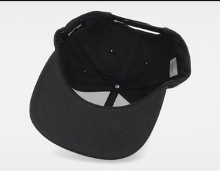 Gorra Brixton Snapback Negra/Naranja