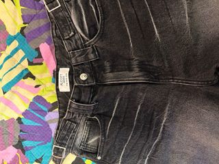 Jeans Alcott grigi larghi