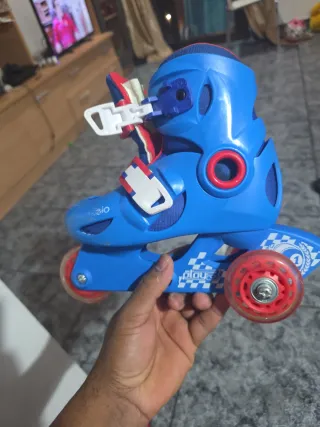 Patines Oxelo Azules Talla Ajustable