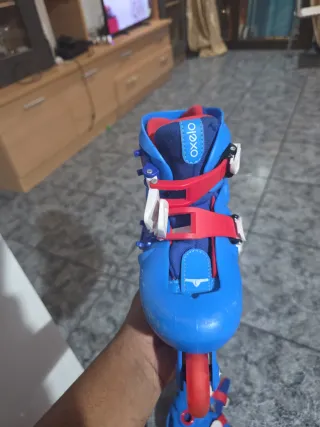 Patines Oxelo Azules Talla Ajustable