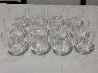 Set 12 Bicchieri Vino Vetro
