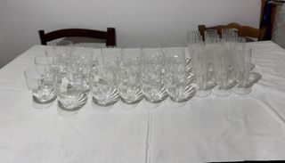 Set 12 Bicchieri Vino Vetro