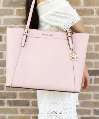 Bolso Michael Kors Ciara Rosa y Dorado