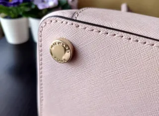 Bolso Michael Kors Ciara Rosa y Dorado