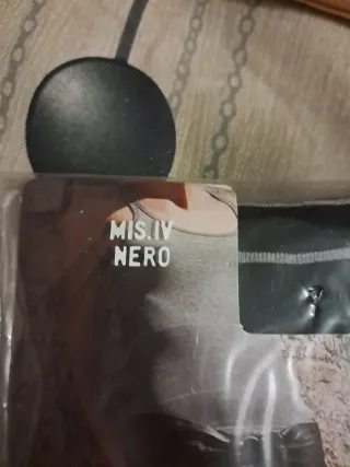 Collant Golden Lady righe grigio nero