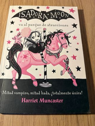 4 libros isadora moon 5,7,8,10