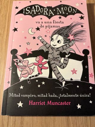 4 libros isadora moon 5,7,8,10