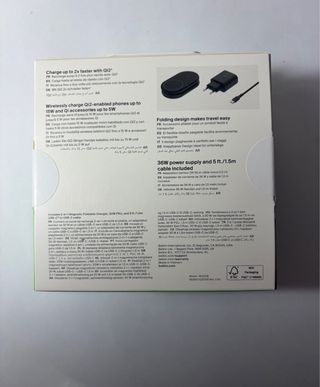 Base Carga Belkin Qi2 Plegable 2en1