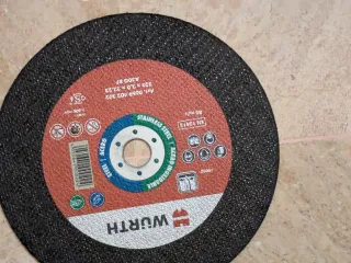 Disco corte Wurth 230mm Acero Inoxidable