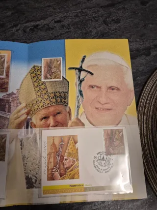 Cartella filatelica Commemorazione Giovanni Paolo