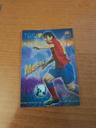 Cromos de Messi TOP 2010