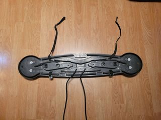 Portamatrículas externo con luces para señalizar