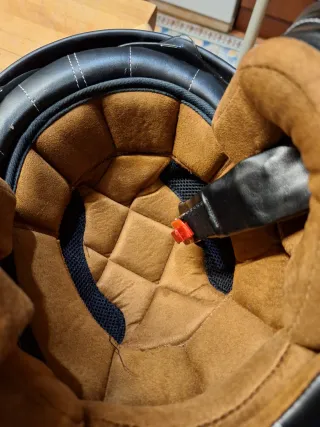 Casco Custom Negro con Visera