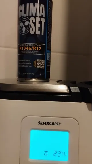 Kit Carga Gas A/C R134a/R12 Clima Set.