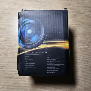 Webcam Negra y Naranja