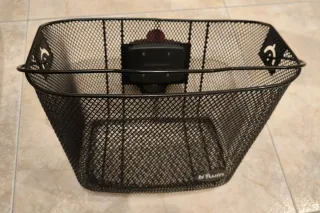 Cesta Bicicleta Btwin Negra