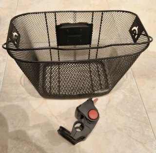 Cesta Bicicleta Btwin Negra