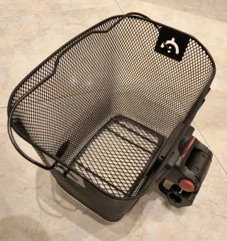 Cesta Bicicleta Btwin Negra