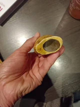 Diente Cachalote Réplica Grabado Retrato