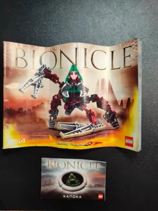 LEGO BIONICLE METRU NUI "Vahki Nuurakh" 8614
