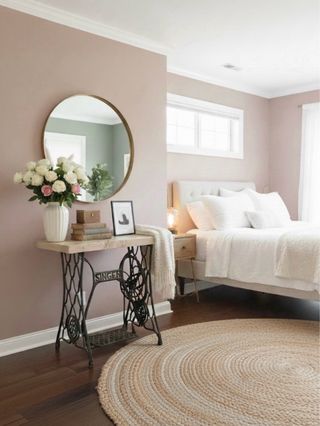 Consola de madera de roble con estructura Singuer