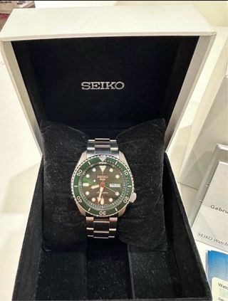 Seiko 5 Reloj Automático Verde