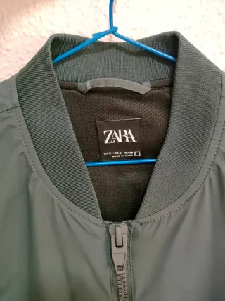 Chaqueta Bomber Zara Verde