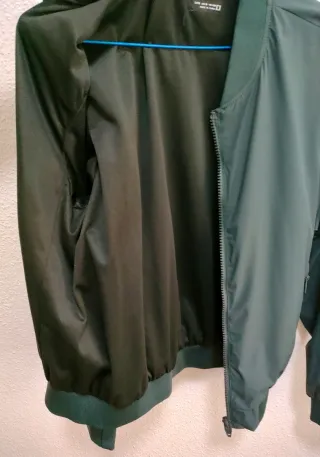 Chaqueta Bomber Zara Verde
