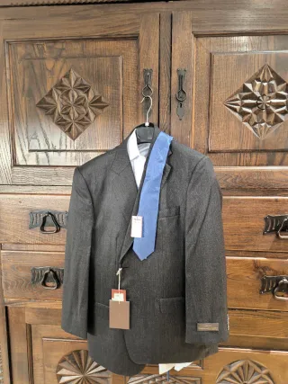 Traje Pedro del Hierro gris marengo Nuevo