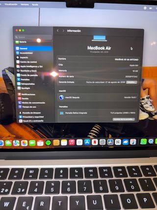 MacBook Air M4 13.6 Plata