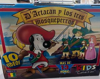 Colección VHS D'Artacan y los tres mosqueperros