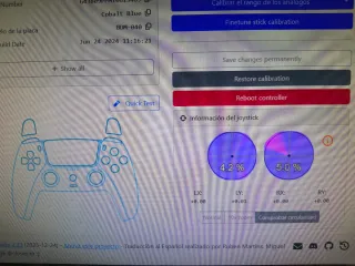 Mando PS5 con Joysticks Magnéticos