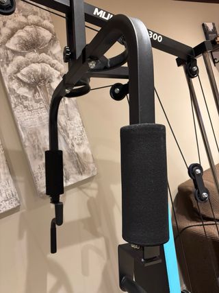 Multiestación con poleas y pesas incluidas