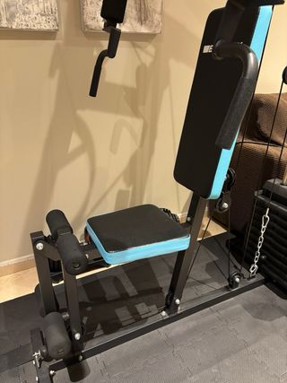 Multiestación con poleas y pesas incluidas