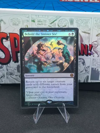 MTG Behold the Sinister Six M #51 Foil NM