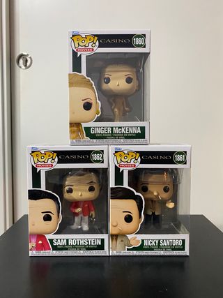 Lote Funko POP! Movies Casino Ginger, Sam y Nicky