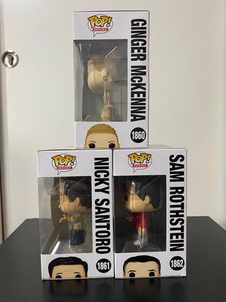 Lote Funko POP! Movies Casino Ginger, Sam y Nicky