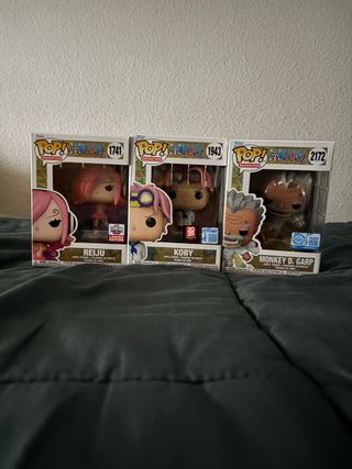 Lote 3 Funko Pop One Piece Reiju, Koby, Garp