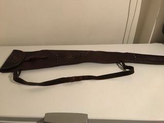 Funda de cuero para escopeta/rifle