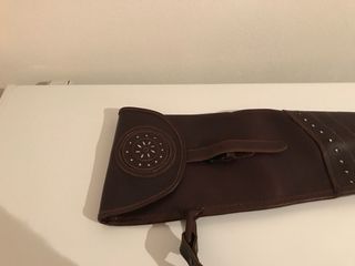 Funda de cuero para escopeta/rifle