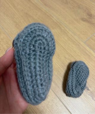 Scarpine neonato fatte a mano madeinitaly