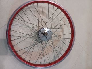 Llantas BMX Rojas años '80 EXCELENTE ESTADO