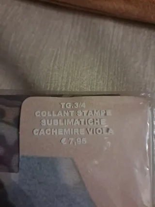 Collant Calzedonia Lycra cachemire viola