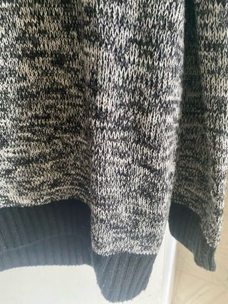 Jersey hombre gris y negro